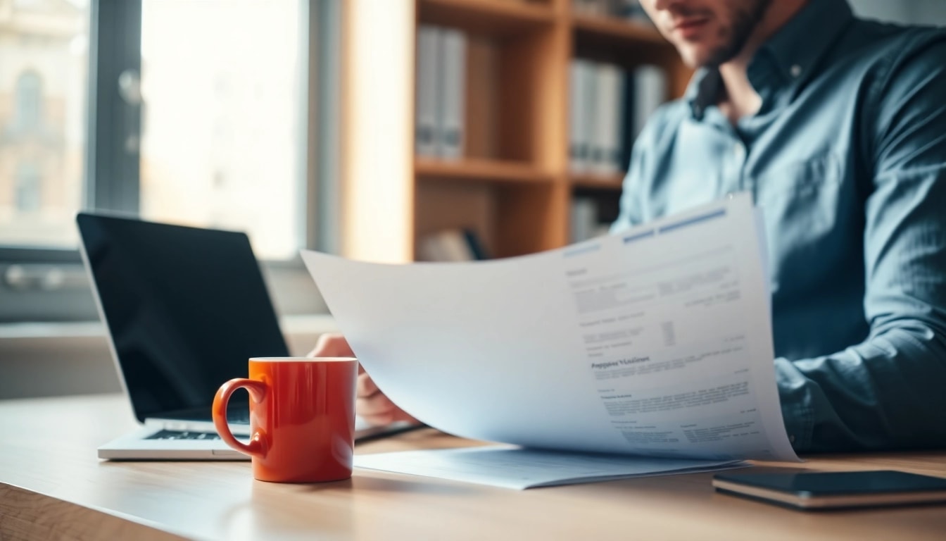 Complete your eta uk application form efficiently at a clean desk setup, showcasing focus on important documents.