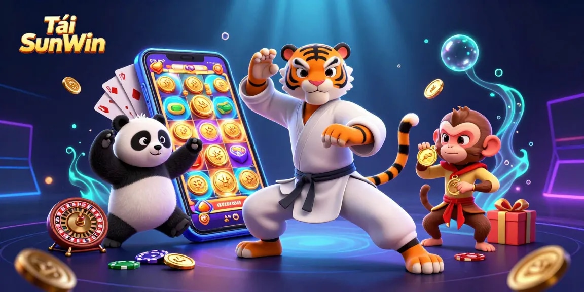 Tải SunWin offers exciting gaming experiences with thrilling characters and vibrant casino elements.