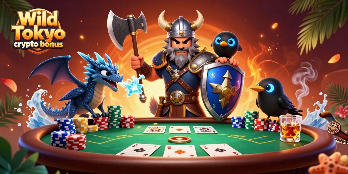 Gioca con il bonus crypto di Wild Tokyo mentre vivi un'esperienza di gioco immersiva tra poker e avventure!