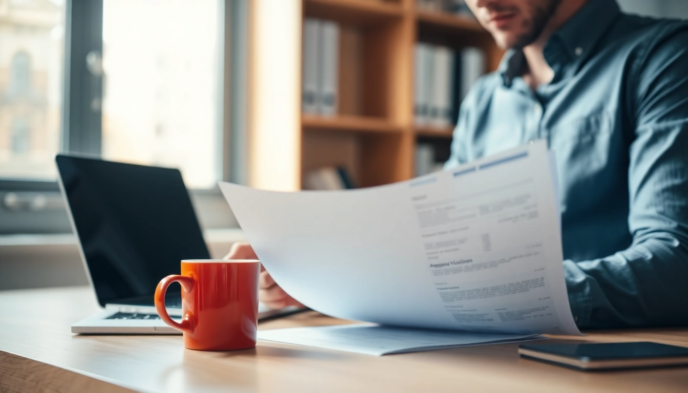 Complete your eta uk application form efficiently at a clean desk setup, showcasing focus on important documents.