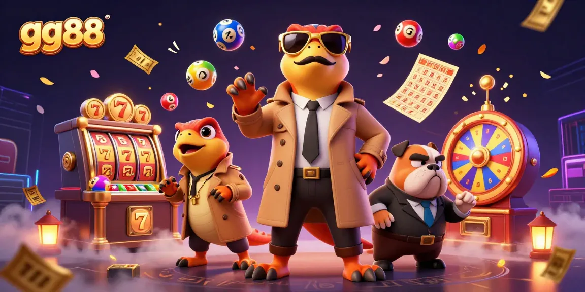 Experience thrilling fun at gg88 with clever raptors and vibrant casino game elements.