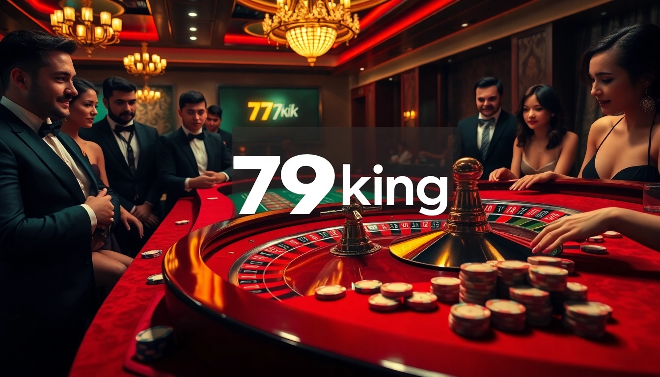 Experience the thrill at 79king with high-stakes poker and luxurious casino vibes.