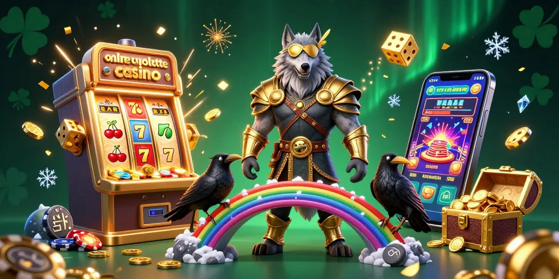 Experience the excitement of an online roulette casino with vibrant characters and dynamic gameplay elements.