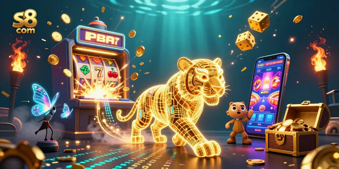 Experience thrilling wins at s8 com with immersive digital gameplay in a vibrant casino landscape.