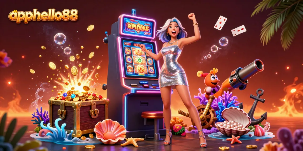 Experience thrilling jackpots at apphello88 with vibrant casino scenes and energetic gameplay.